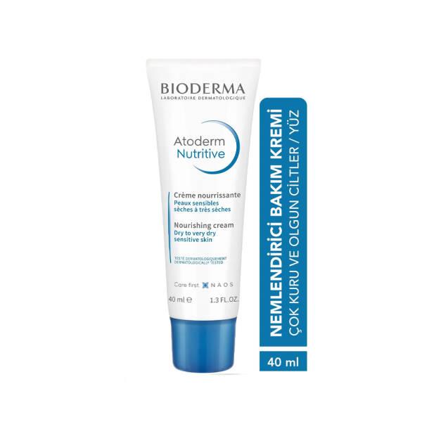Bioderma Moisturizing Cream for Dry Skin - Hypoallergenic, Paraben-Free & Fragrance-Free Skincare with Shea Butter
