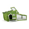 62 Inch Wooden Rabbit Hutch with Pull Out Tray