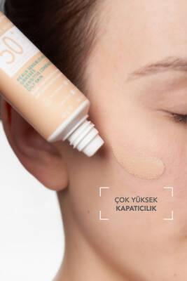 Bioderma Mineral Foundation with SPF50+ - Photoderm Cover Touch, Non-comedogenic Makeup with Zinc Oxide & Titanium Dioxide for Natural Sun Protection