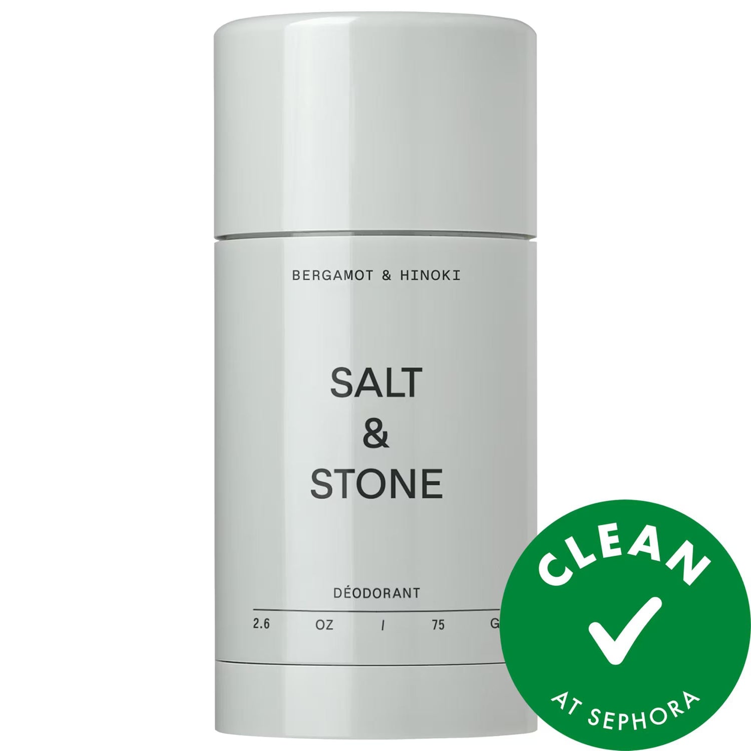 Bergamot & Hinoki: Extra-Strength Aluminum-Free Deodorant for 24-Hour Odor Protection, Natural, Probiotic & Sensitive Skin Friendly