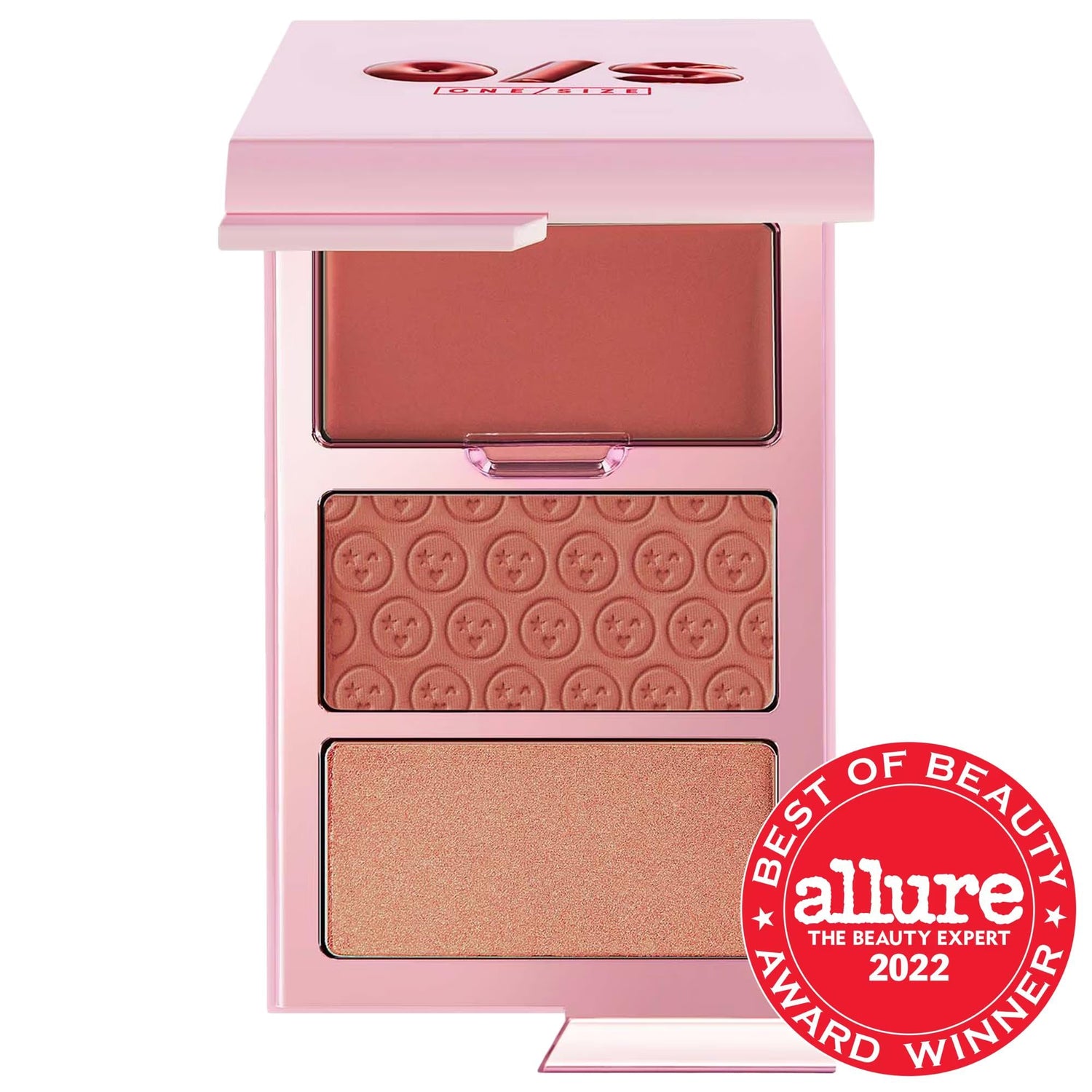Cheek Clapper: Award-Winning 3D Blush Trio Palette - Vegan, Cruelty-Free, Ultra-Pigmented, Long-Lasting Color for Flawless Cheeks