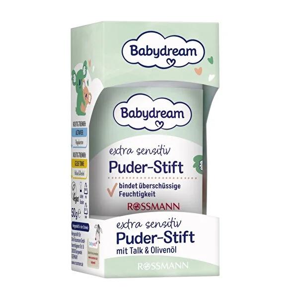 Babydream Fragrance-Free Baby Powder - Dermatologically Approved, Vegan, Gentle Skin Care