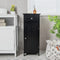 Wooden Bathroom Floor Storage Cabinet with Drawer and Shelf