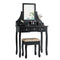 5 Drawers Removable Box Makeup Dressing Vanity Set