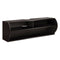 48.5 Inch 2 Tier Modern Wall Mounted Hanging Floating Shelf
