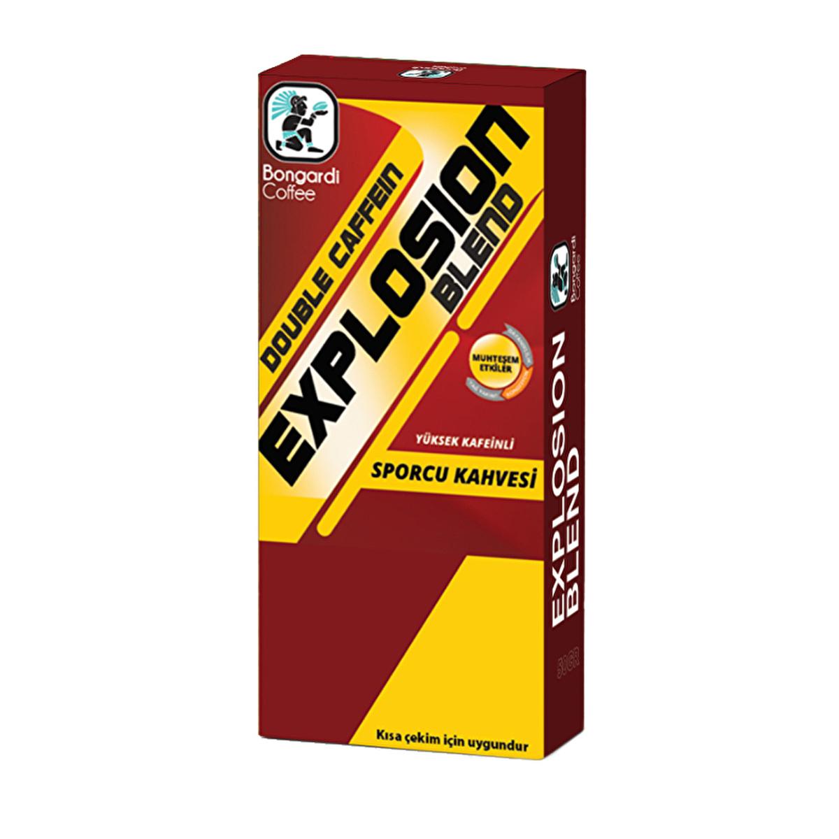 Bongardi Explosion Blend Coffee Capsules - High Caffeine, Nespresso Compatible, 10 Count