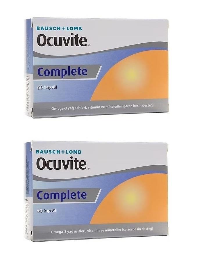 Bausch & Lomb Ocuvite Complete - 2 Pack of 60 Capsules
