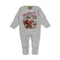 Sleighin It Cowboy Style - Infant One Piece Western Santa Sleepwear