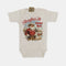 Sleighin It Cowboy Style - Infant Western Santa One Piece Romper