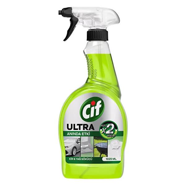 Cif Ultra Cleaning Product - Powerful Grease Remover & Multipurpose Cleaner for Household & Outdoor Use