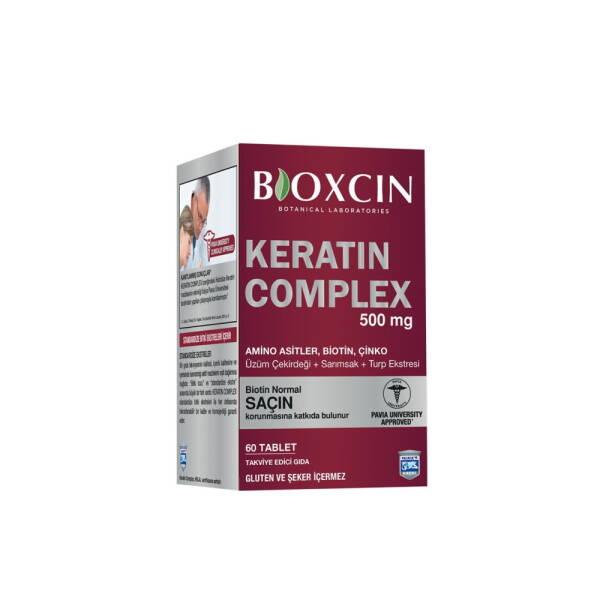 Bioxcin Keratin Complex: Advanced Hair Growth Tablets - Support Stronger, Healthier Hair & Nails with Hydrolyzed Keratin, Radish & Garlic Extracts