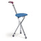 Lightweight Adjustable Folding Cane Seat with Light