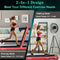 4.75HP 2 In 1 Folding Treadmill with Remote APP Control