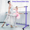 47 Inch Double Ballet Barre with Anti-Slip Footpads