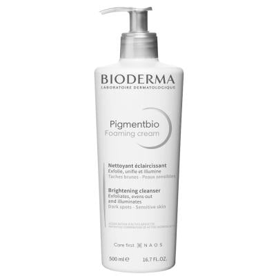 Bioderma Pigmentbio Foaming Cream Cleanser - Reduces Hyper-Pigmentation, Gentle & Hypoallergenic