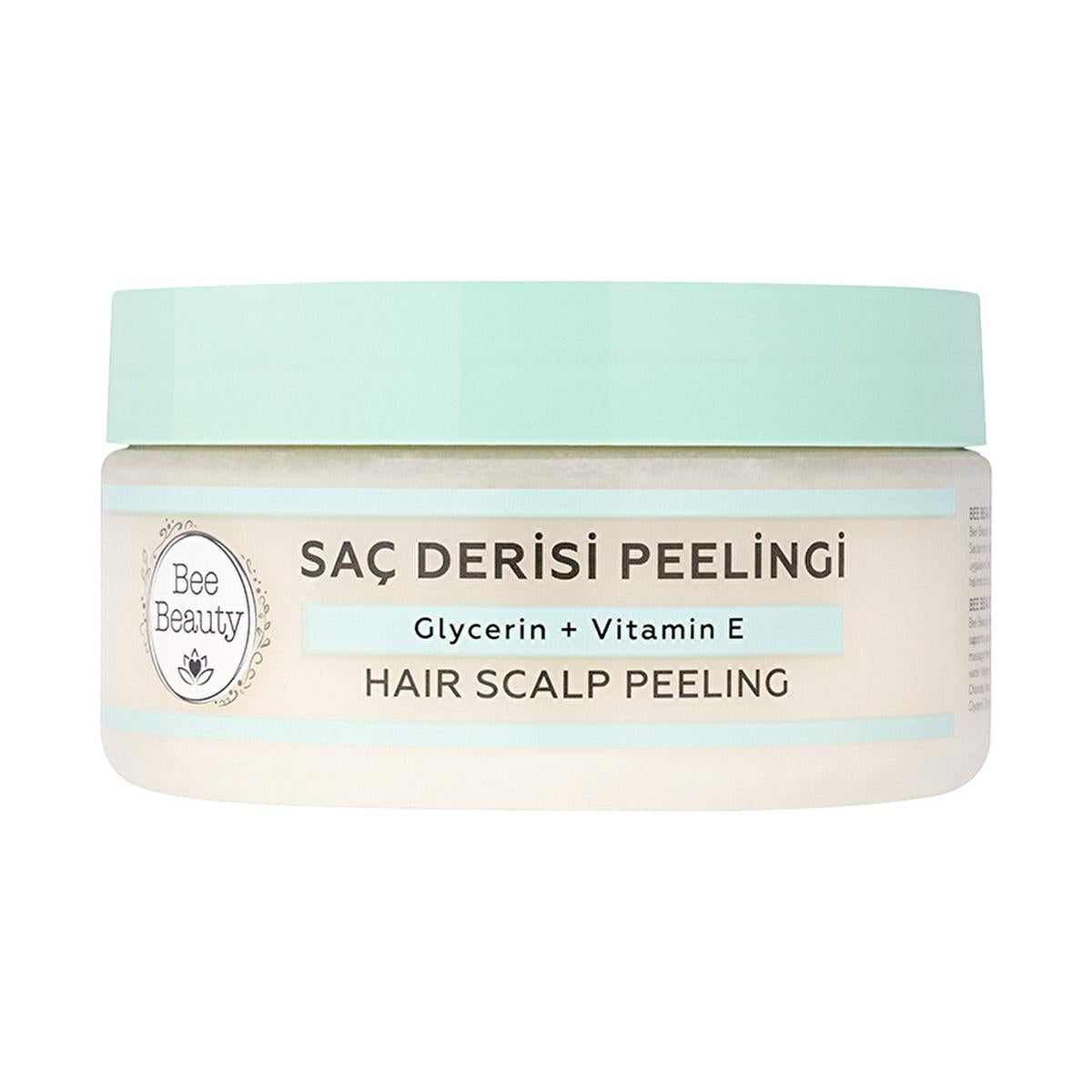 Bee Beauty Scalp Peeling Product with Apple Cider Vinegar - 300g for Healthier Hair & Scalp
