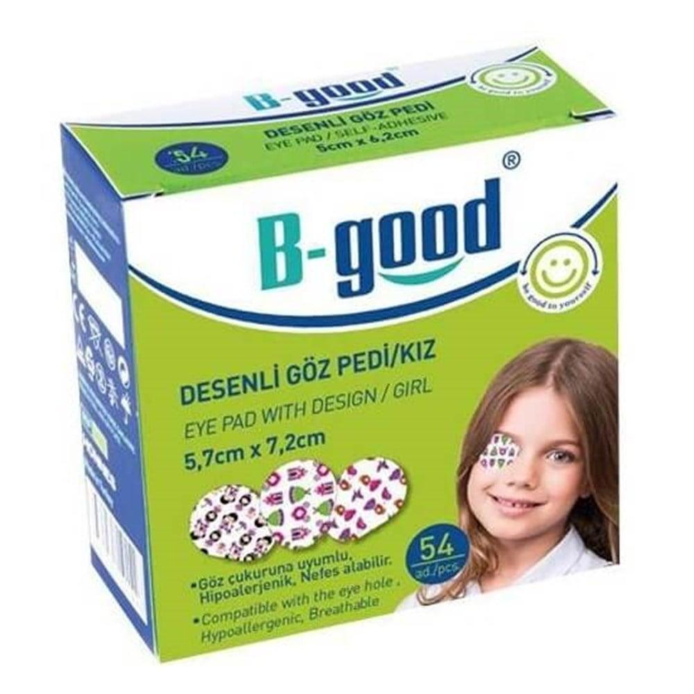B-good Hypoallergenic Eye Pads for Girls - 54 Count, Breathable & Sterile