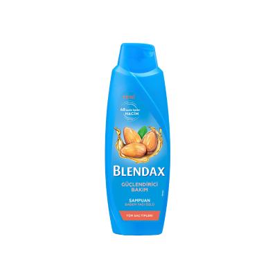 Blendax Almond Oil Shampoo for All Hair Types - 16.91 fl oz, Nourishing and Strengthening