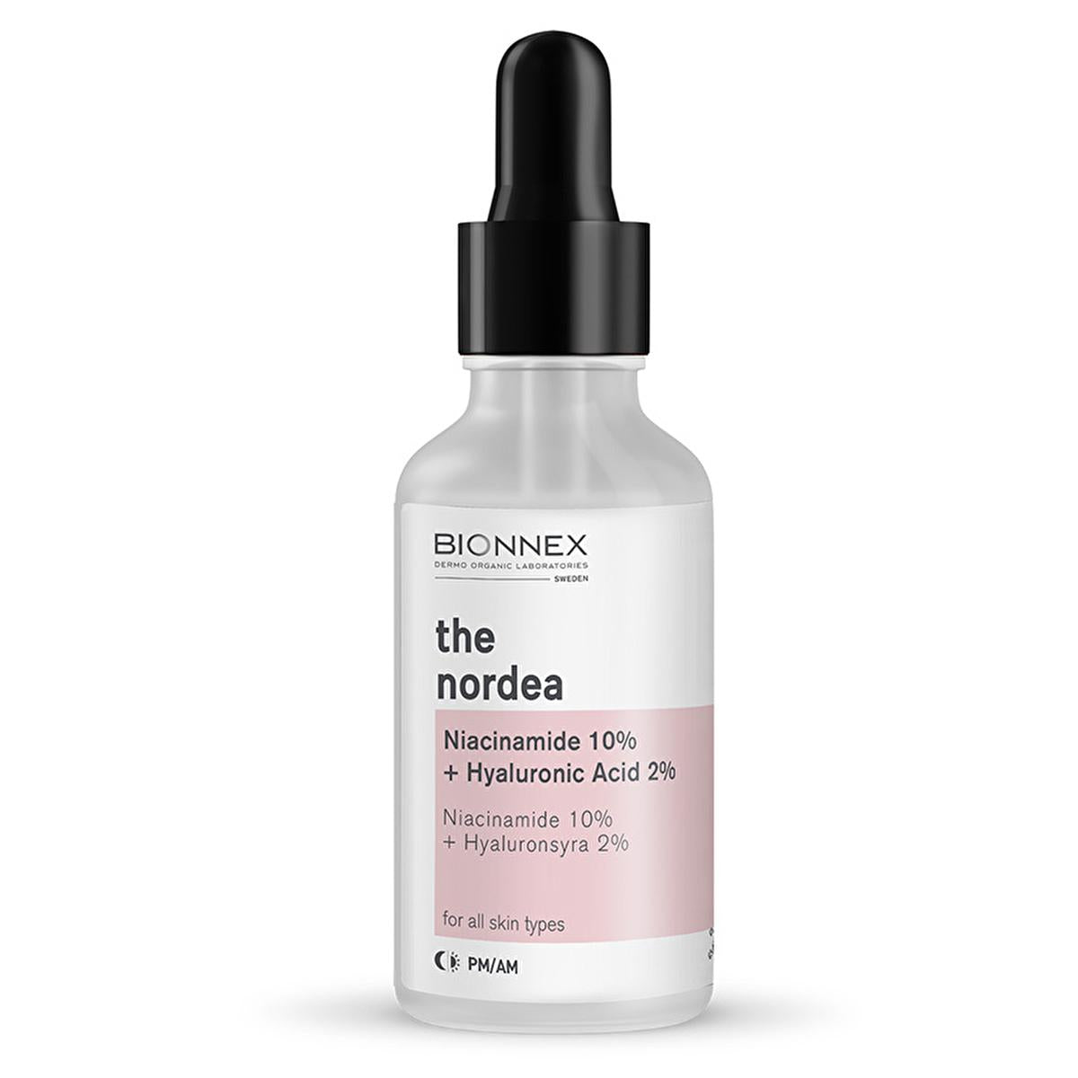 Bionnex Nordea 10% Niacinamide + 2% Hyaluronic Acid Serum - Dark Spot Corrector & Hydrating Serum