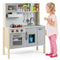 Wooden Pretend Play Kitchen Set for Toddlers