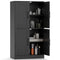 Bathroom Cabinet 43.5 inch Storage Cabinet with Doors and Adjustable Shelves