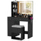 Vanity Dressing Table and Chair Set with Mirror and Lights