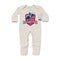 Feral Roughstock Club - Infant Western One-Piece Footed Pajamas W/Mittens