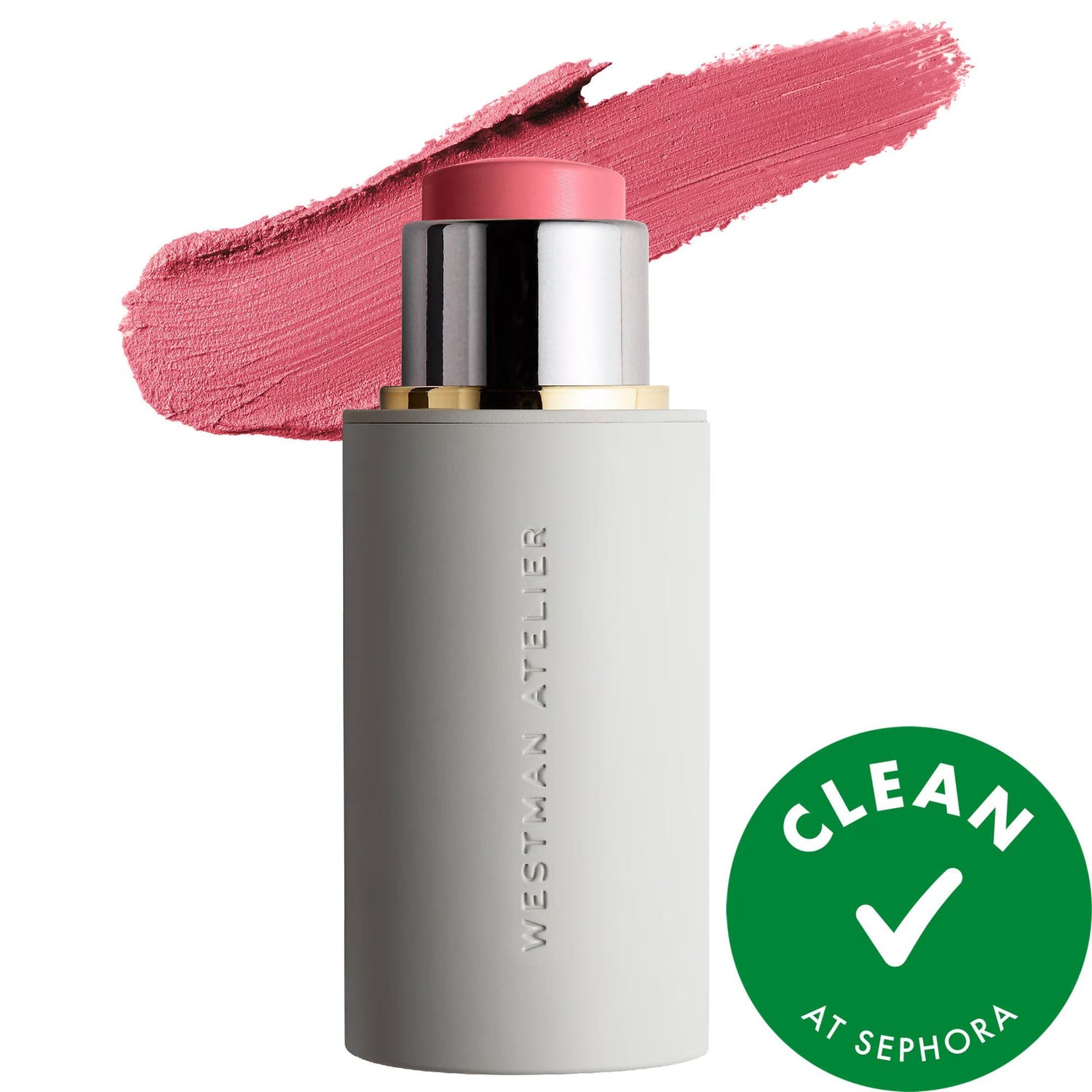 Baby Cheeks - Lip + Cheek Cream Blush Stick for Natural Flush | Vegan & Cruelty-Free Multi-Use Makeup with Jojoba Oil