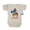Where The Buffalo Roam - Infant One Piece Western Romper