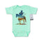 Where The Buffalo Roam - Infant One Piece Western Romper
