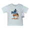Where The Buffalo Roam - Infant Kids Watercolor Western Tee T-Shirt