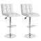 Set of 2 Square Swivel Adjustable