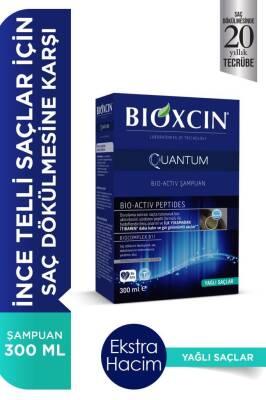 Bioxcin Quantum Shampoo for Oily Hair - Anti-Hair Loss, Natural Ingredients, 10.14 fl oz