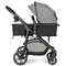2-in-1 Foldable Pushchair Newborn Infant Baby Stroller