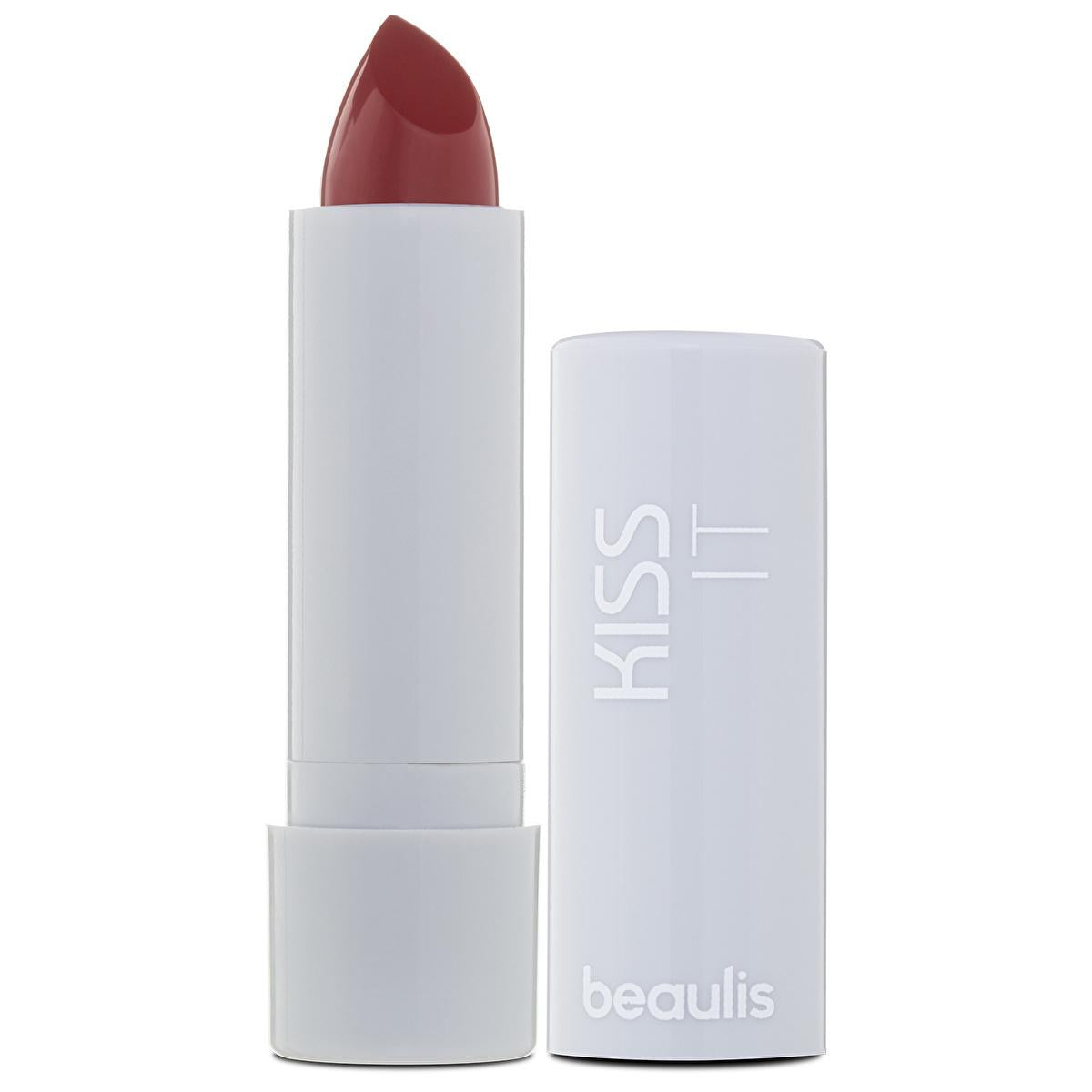 Beaulis Kiss It Matte Lipstick 308 Femme Fatale - Long-Lasting Matte Lipstick for Dry Lips