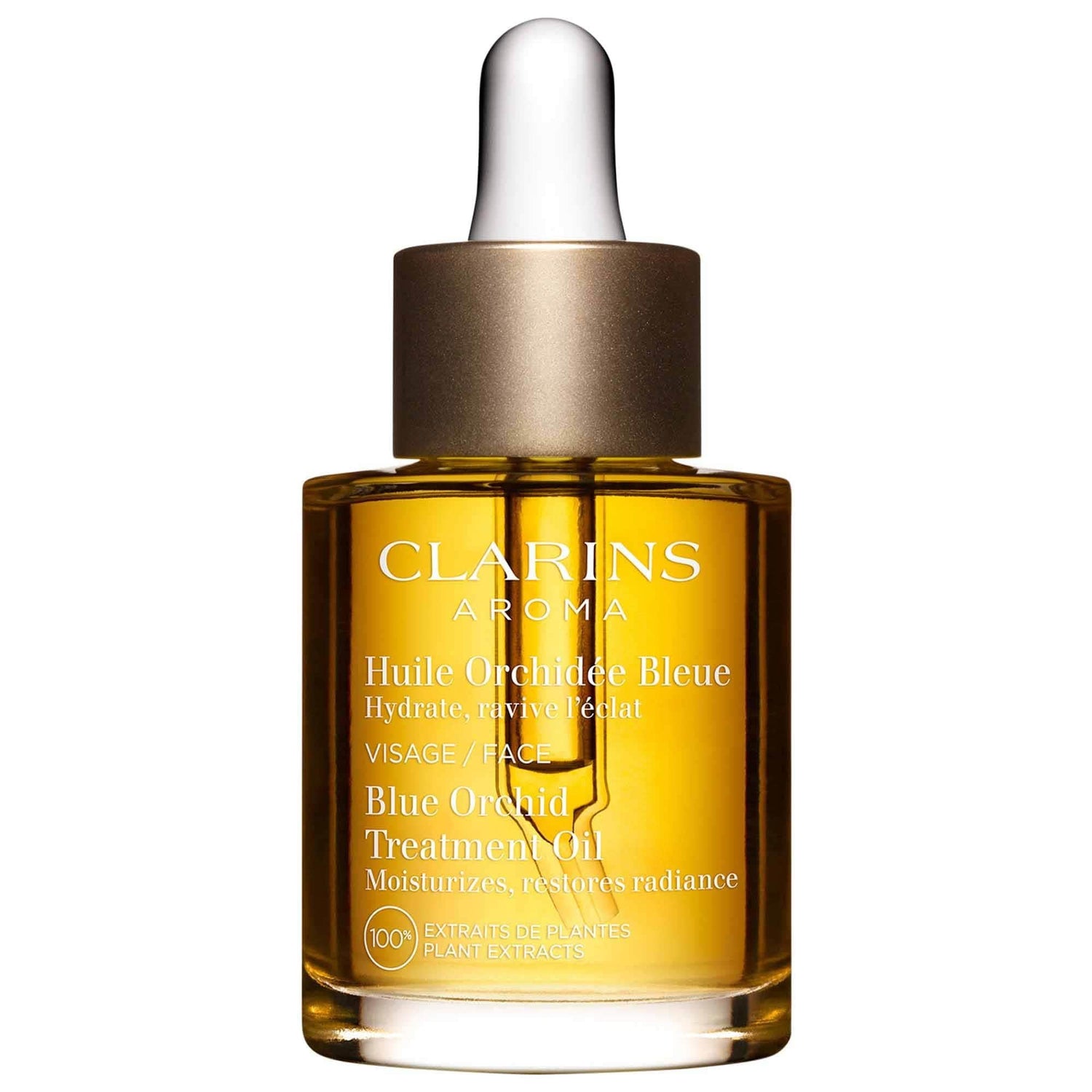 Blue Orchid Hydrating Face Treatment Oil - Natural Anti-Aging Skincare for Dry Skin