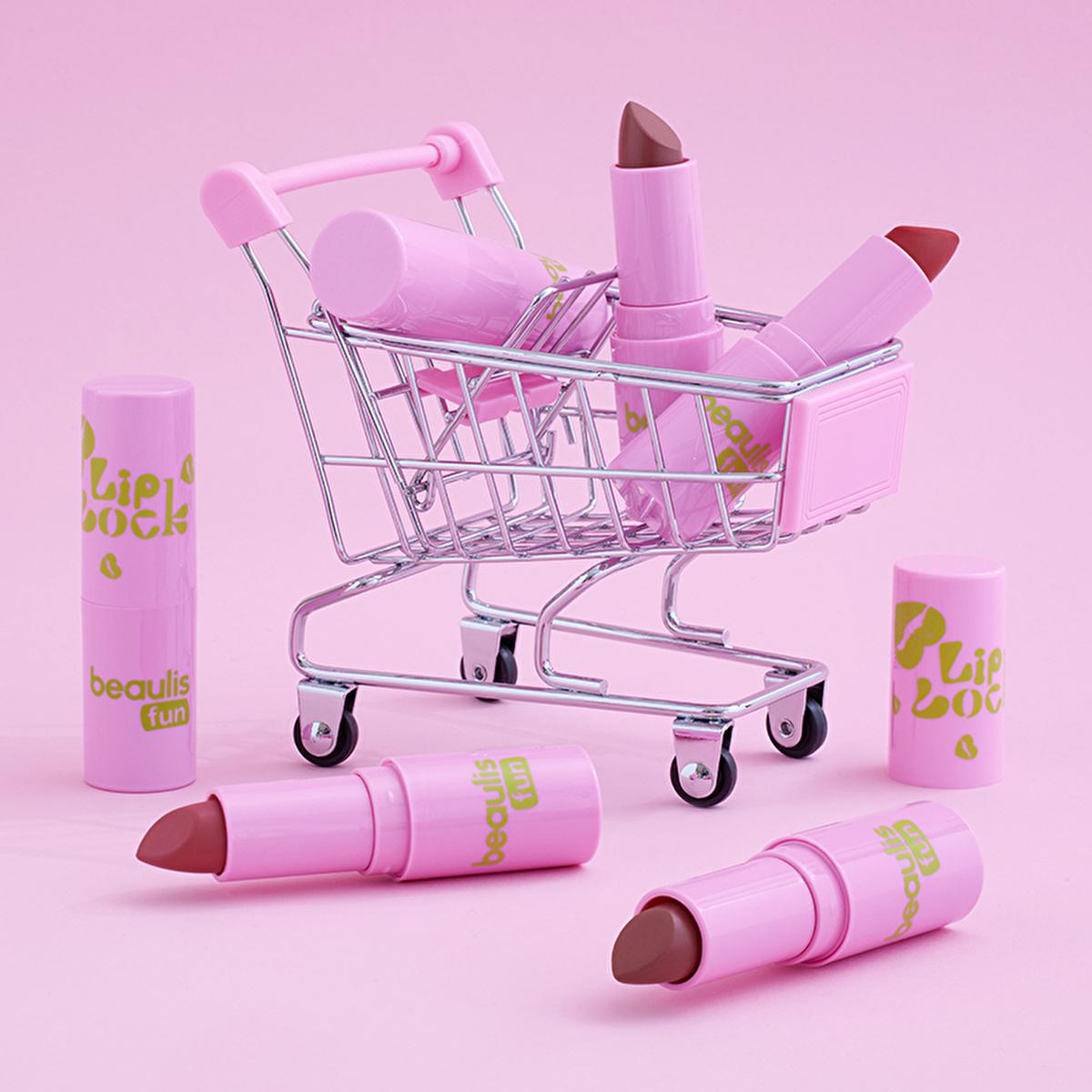 Beaulis Lip Lock Matte Lipstick 643 Candy Cloud - Long Lasting Matte Lipstick for Vibrant Lips