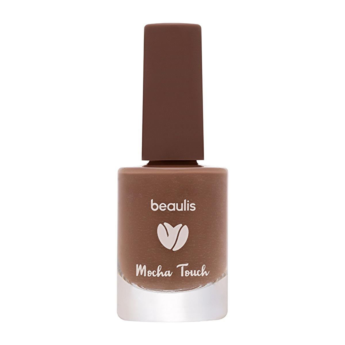 Beaulis Mocha Touch: Indulge in Sophisticated Style with Long-Lasting Mocha Mousse Nail Polish - Trendy, Chip-Resistant Nail Color