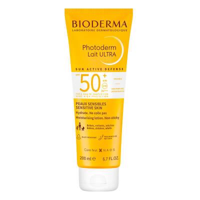 Bioderma Photoderm SPF 50+ Sunscreen Lotion - Hypoallergenic, Water-Resistant, Non-Greasy - 6.76 fl oz